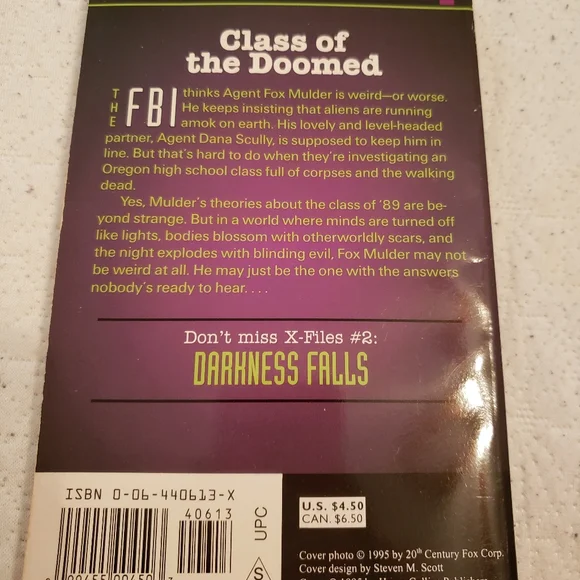 👽 X-Files Chapter Books 👽 - Picture 4 of 14